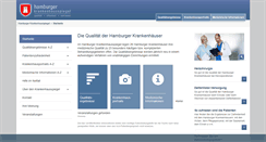 Desktop Screenshot of hamburger-krankenhausspiegel.de