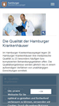 Mobile Screenshot of hamburger-krankenhausspiegel.de