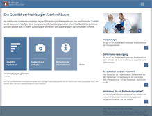 Tablet Screenshot of hamburger-krankenhausspiegel.de